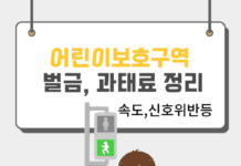 어린이보호구역 벌금 및 처벌부터 시간까지 총정리